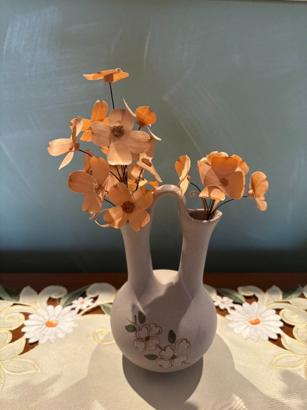 Pottery Double Vase Pigeon Forge Pottery